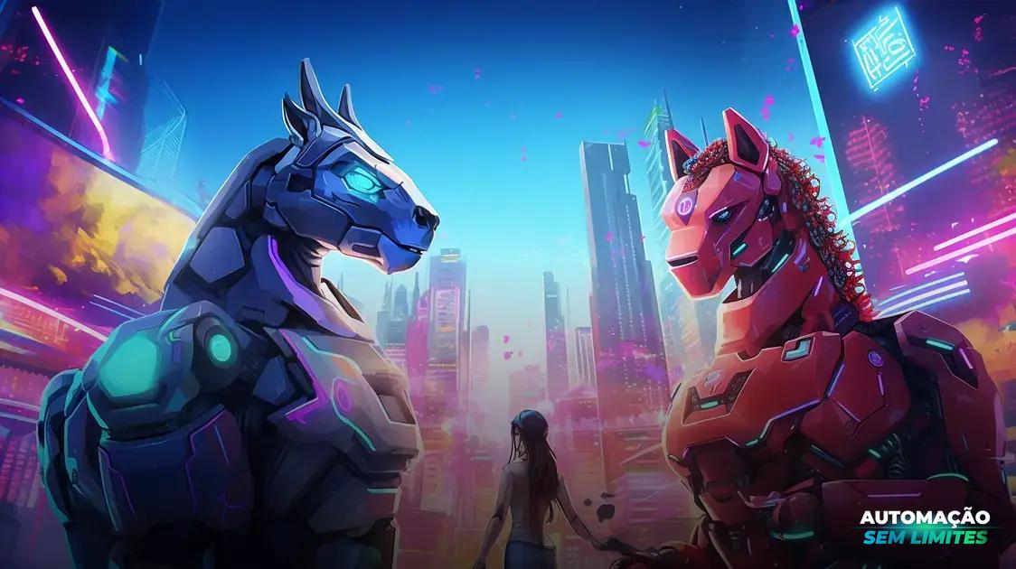 Competição Acirrada entre Gigantes de Tecnologia
