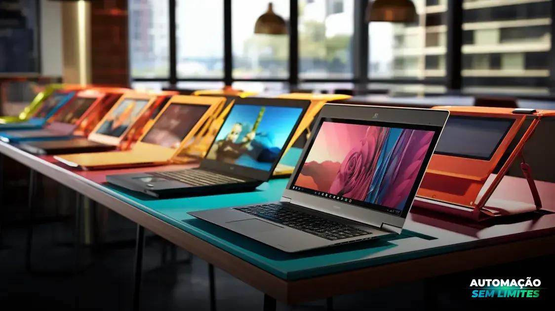 O conceito de laptops modulares